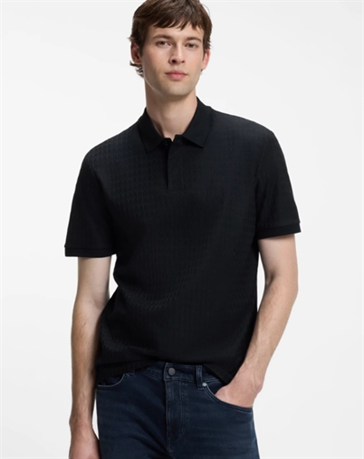 Hugo Boss - H - Parlay Polo T-shirt - Dark Blue